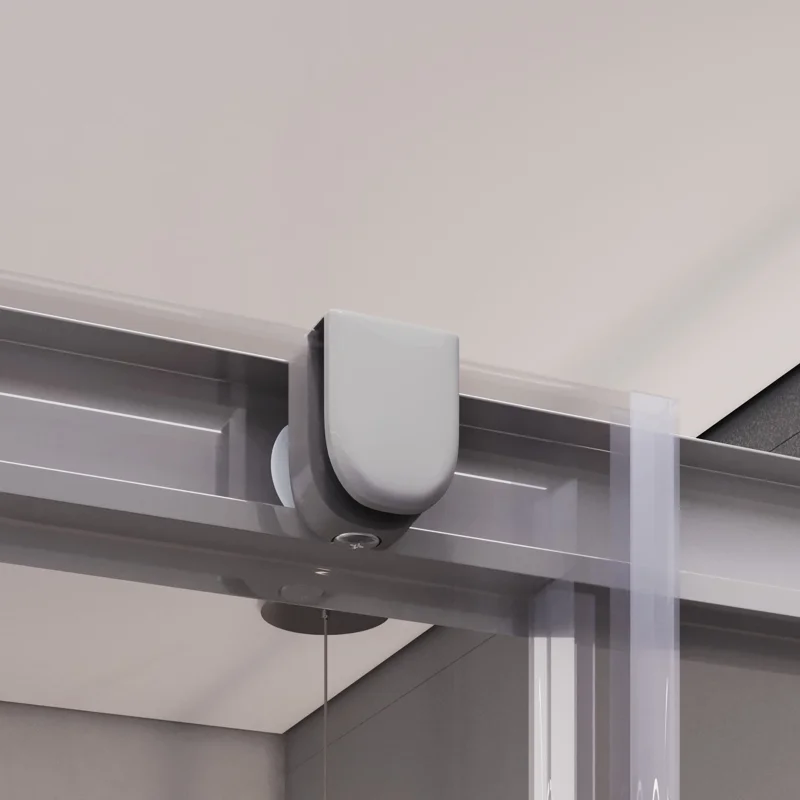 Душевой уголок RGW Dolphin TN-205-J 80x80 28912588-101 профиль Хром стекло рифленое