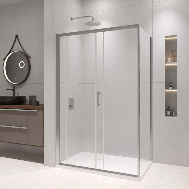 Душевой уголок RGW Passage PA-145 100х80 020814580-11 профиль Хром стекло прозрачное