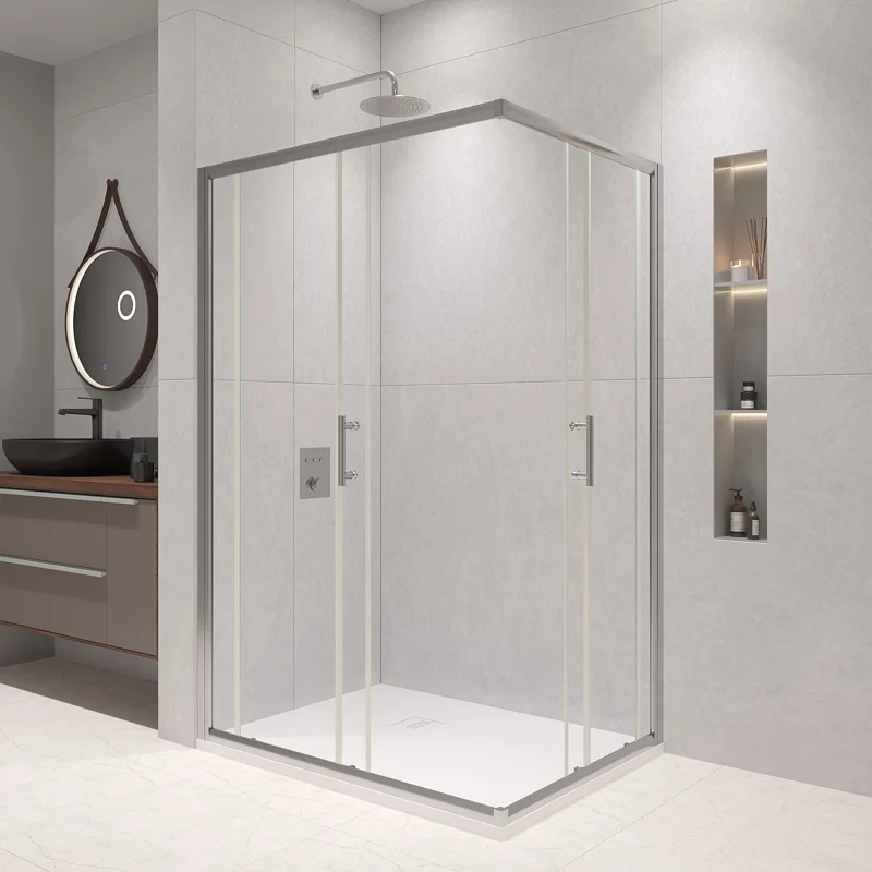 Душевой уголок RGW Passage PA-146 100х90 020814690-11 профиль Хром стекло прозрачное