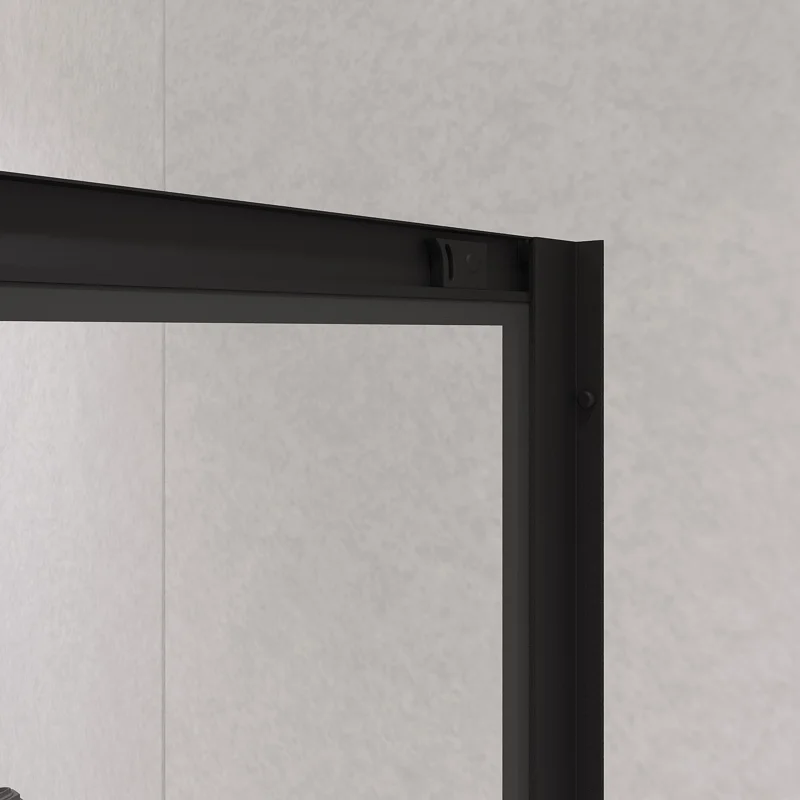 Душевой уголок RGW Passage PA-51B 100x100 02085100-14 профиль Черный стекло прозрачное