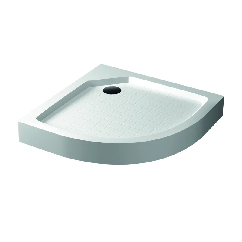 Душевой поддон полукруглый RGW SMC/R W Белый (Уценка)