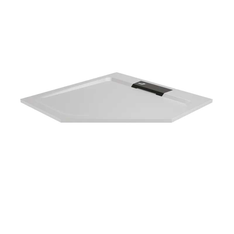 Душевой поддон RGW STA 16330599-01-61W 90 х 90 см, трапеция, из искусственного камня, белый