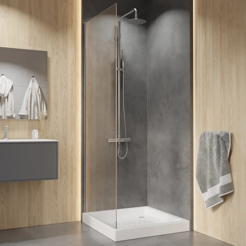 Душевой поддон RGW CR-099 90 x 90 см, квадратный, керамический, белый, 19170199-01
