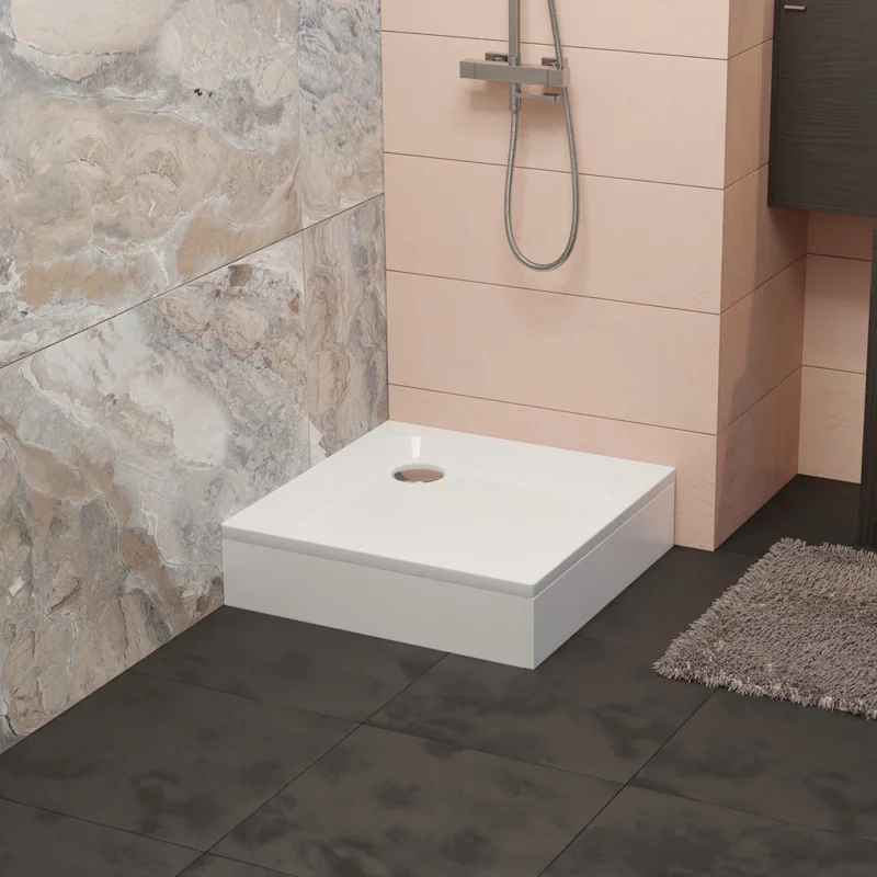 Душевой поддон RGW Style 90 x 90 см квадратный, акриловый, белый, 16180199-11