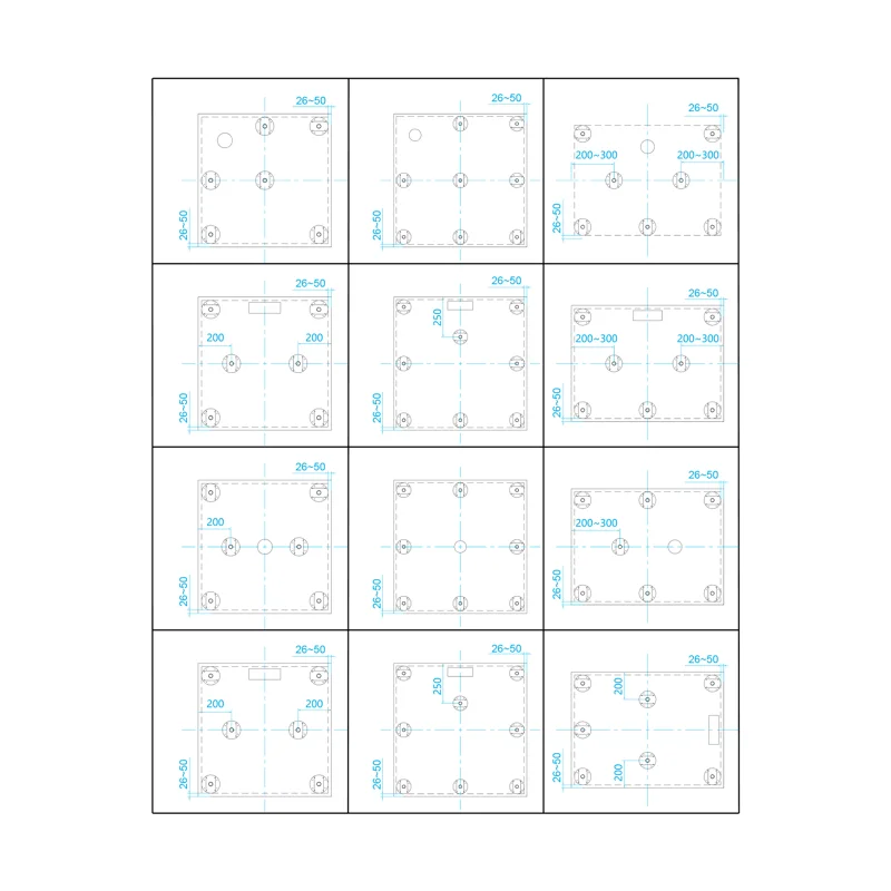 Душевой поддон RGW ST-G 75 х 75 см, квадратный, из искусственного камня, графит, 16152075-02