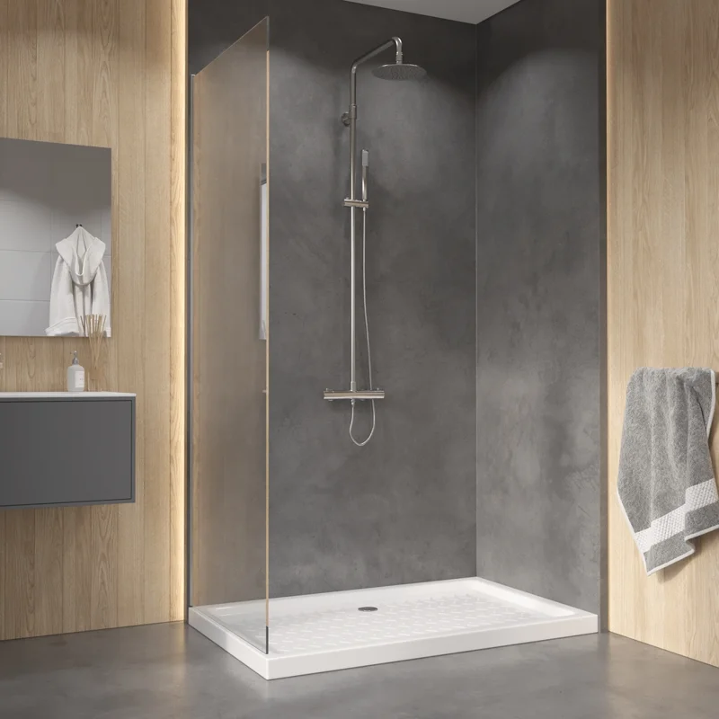 Душевой поддон RGW CR-097 72 x 90 см, прямоугольный, керамический, белый, 19170379-01