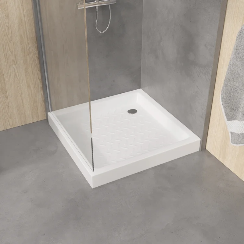 Душевой поддон RGW CR-088 80 x 80 см, квадратный, керамический, белый, 19170188-01