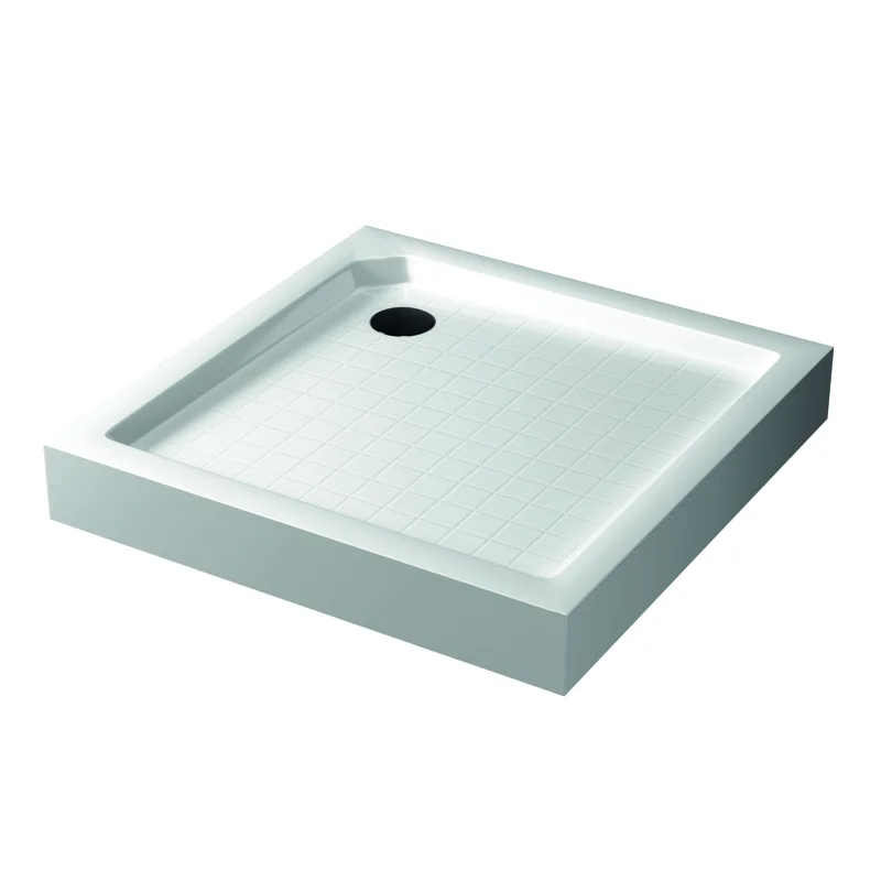 Душевой поддон RGW SMC-W 57350188-01, 80 х 80 см, квадрат, стеклопластик, цвет белый