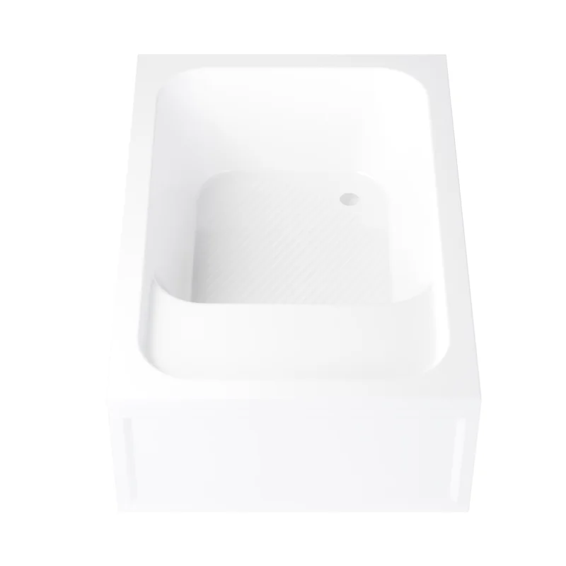 Душевой поддон RGW BC/L 120 х 80 см, с сиденьем, акрил, белый, 16180682-91