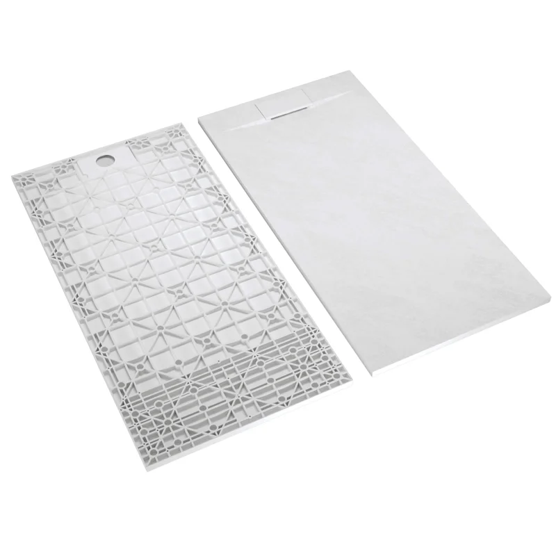 Душевой поддон RGW TUS-148W 553702814-01, 80 х 140 см, прямоугольный, стеклопластик, цвет белый