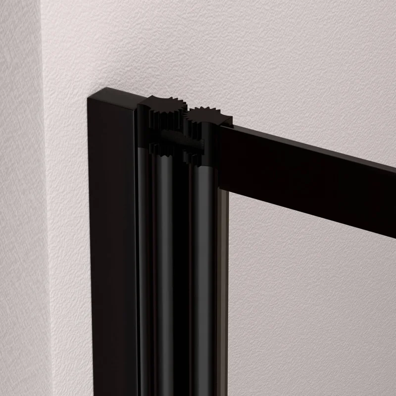 Душевая шторка на ванну RGW Screens SC-40, 03114010-14, 100 х 150 см, стекла прозрачные, профиль черный