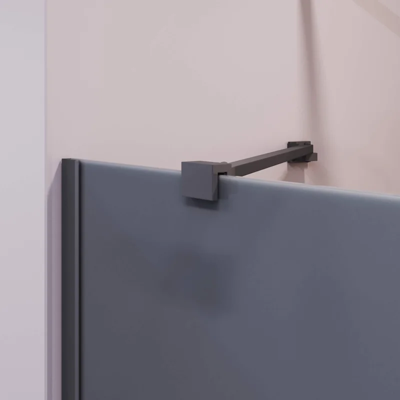 Шторка на ванну RGW Screens SC-150-B 800, 351115008-34, 80 см, стекло тонированное, профиль черный