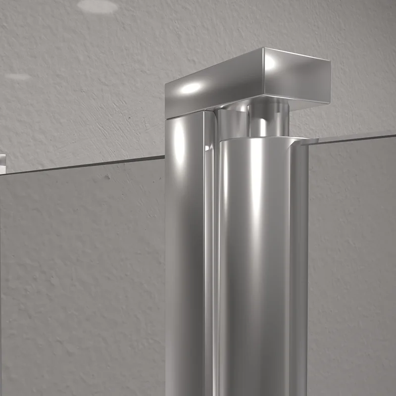 Шторка на ванну RGW Screens SC-11 100x140 профиль Хром стекло прозрачное