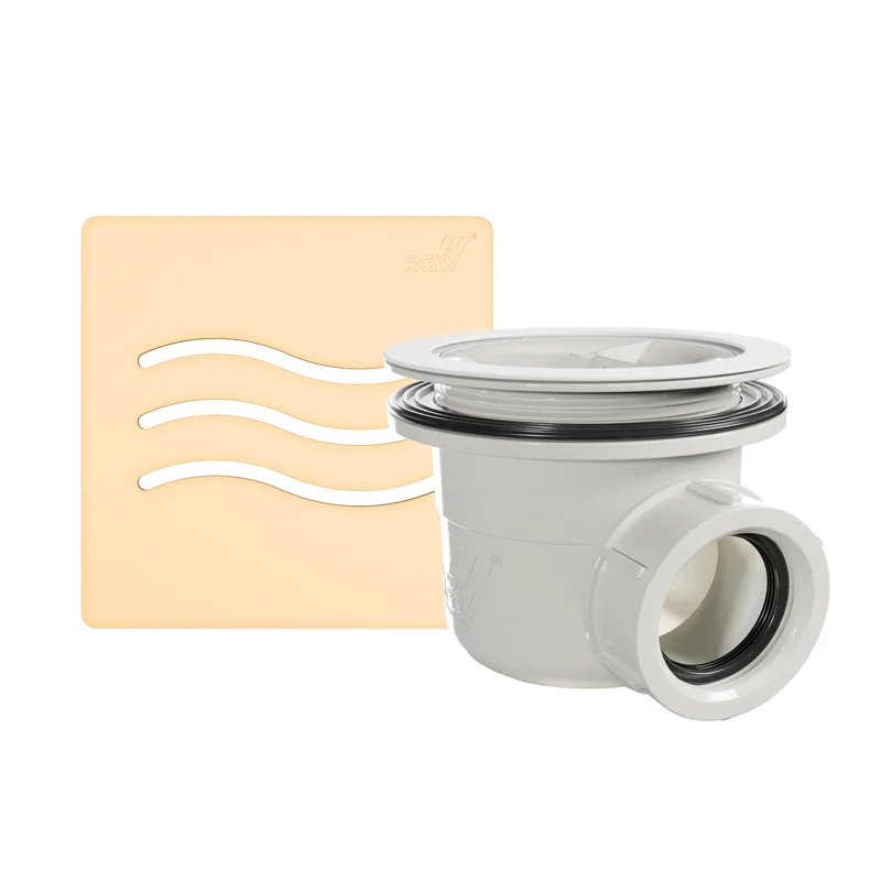 Сифон для душевого поддона RGW S-010-1 502411101-03 Бежевый