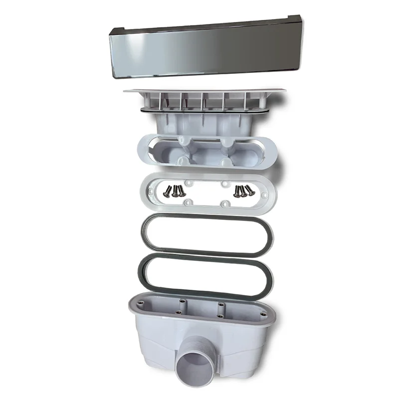 Сифон для душевого поддона RGW Q10-C 03241100-10 Хром