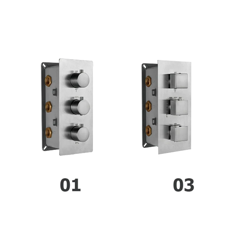 Смеситель для душа RGW Shower Panels SP-41-01 21140541-11 с термостатом Хром