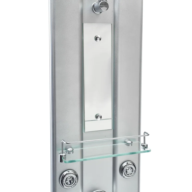 Душевая панель River 01 10000001241 Матовый хром