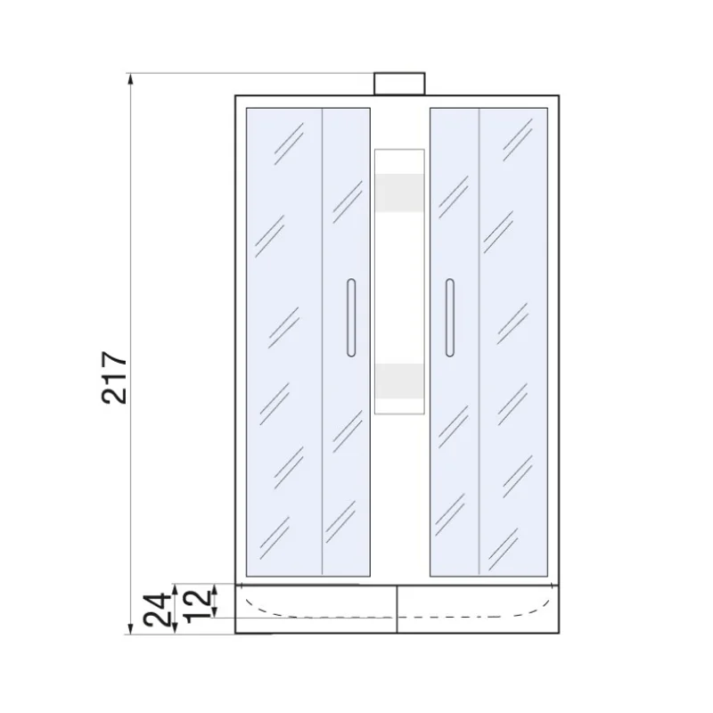 Душевая кабина River Amur 90x90 МТ 10000001439 