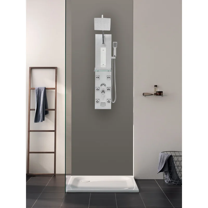 Душевая панель River Guron 07 10000001202 Матовый хром