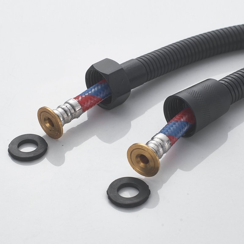 Гигиенический душ со смесителем Shevanik S107H, черный