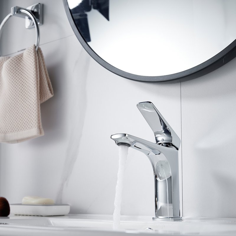 Смеситель для раковины Shevanik S4201, хром