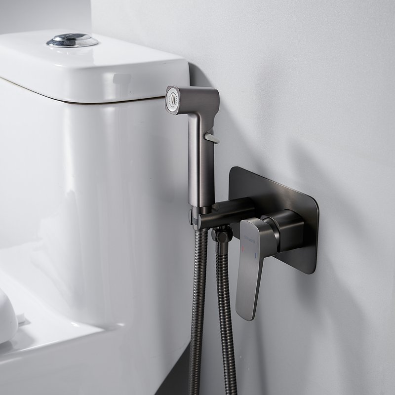 Гигиенический душ со смесителем Shevanik S9905-1, хром