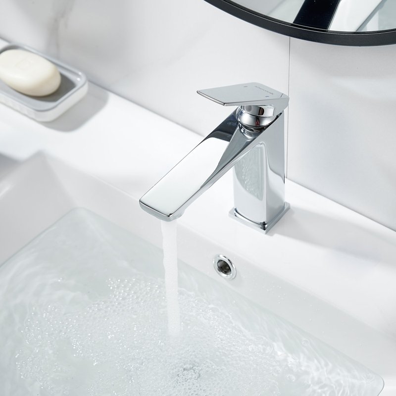 Смеситель для раковины Shevanik S8901-1, хром