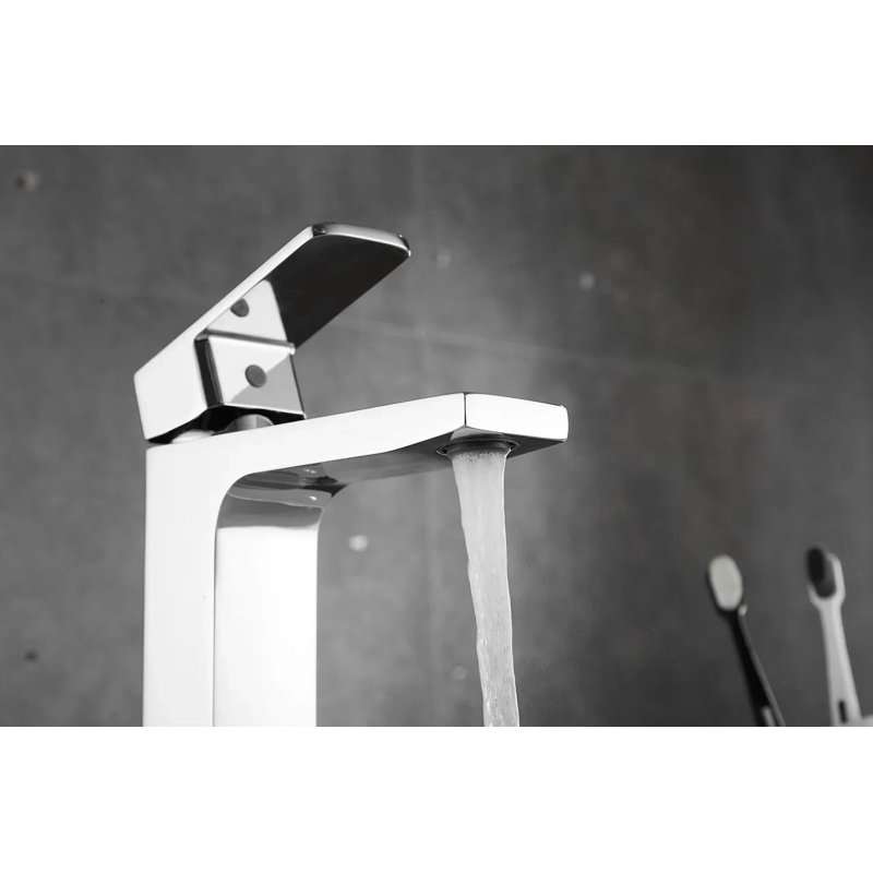 Смеситель для раковины Shevanik S9701, хром