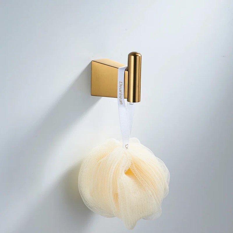 Крючок для ванной комнаты Shevanik SG5711G, золотой сатин