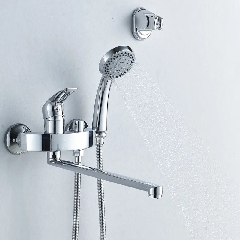 Смеситель для ванны Shevanik S5172, хром