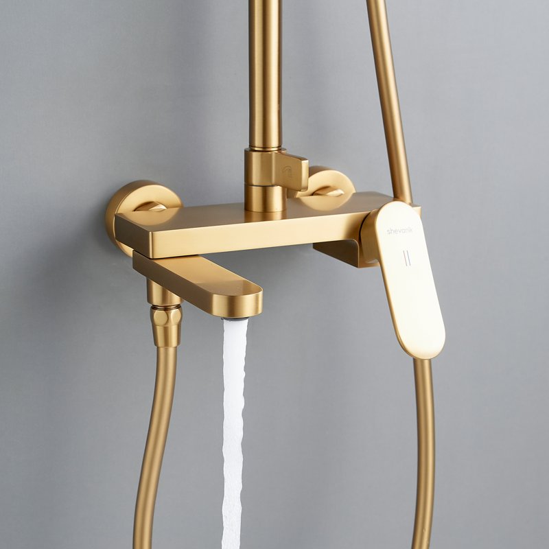 Душевая система Shevanik S8836, хром