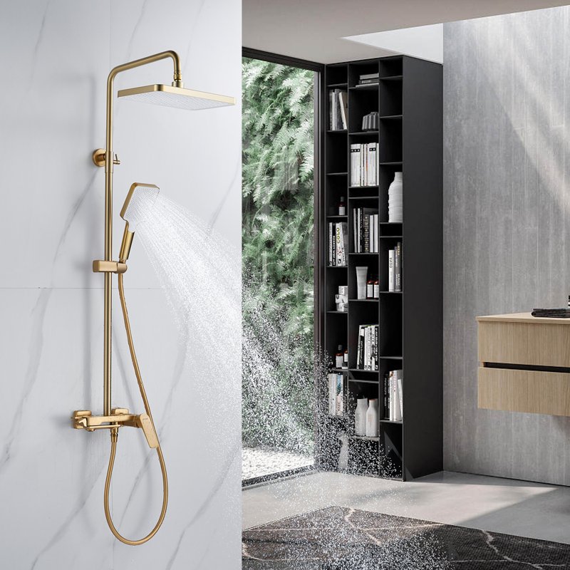 Душевая система Shevanik S8336, хром