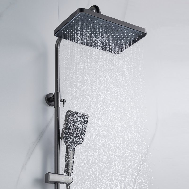 Душевая система Shevanik S9336, хром