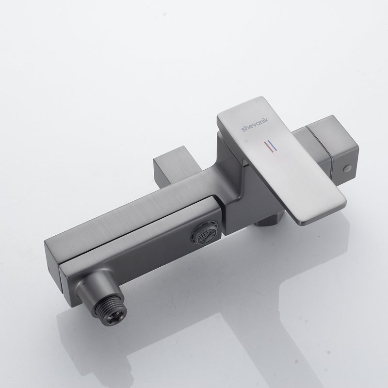 Душевая система Shevanik S9036F, белый/хром