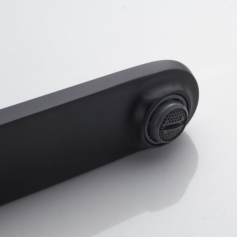 Смеситель для раковины высокий Shevanik S4311H, черный