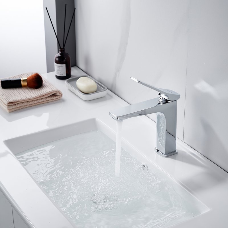 Смеситель для раковины Shevanik S4601, хром