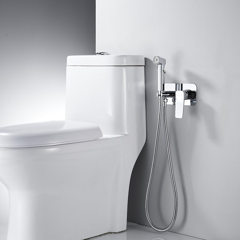 Гигиенический душ со смесителем Shevanik S8005F, белый