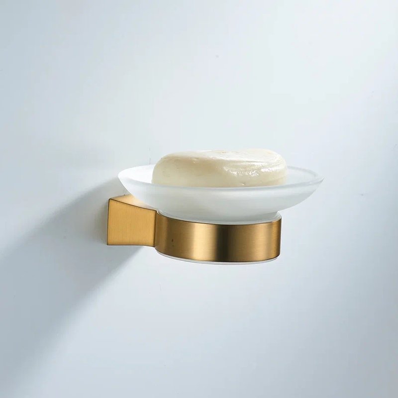 Мыльница Shevanik SG5703G, золотой сатин