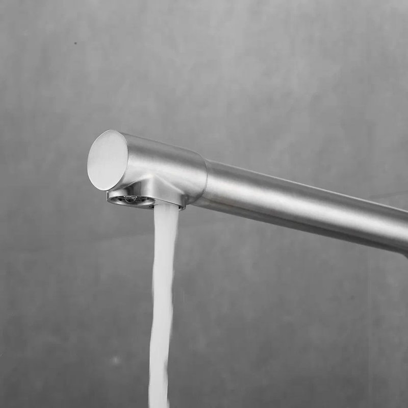 Смеситель для кухни с подключением фильтра Shevanik S868B, сатин