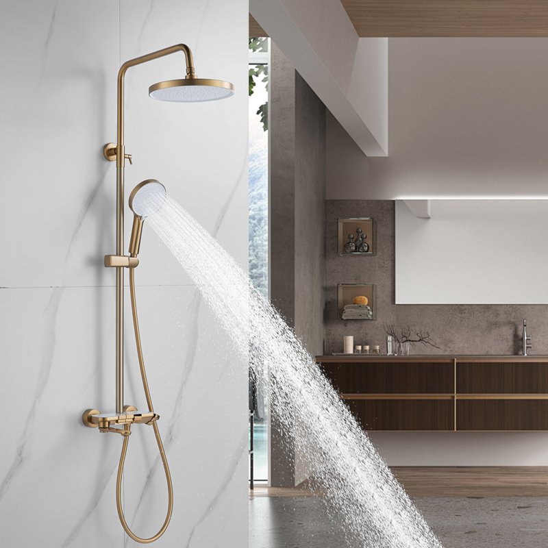 Душевая система Shevanik S9636, хром