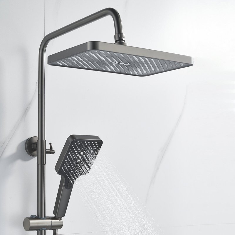 Душевая система Shevanik S6836C, белый