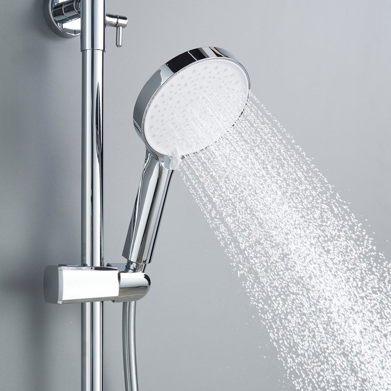 Душевая система Shevanik S8336H, черный