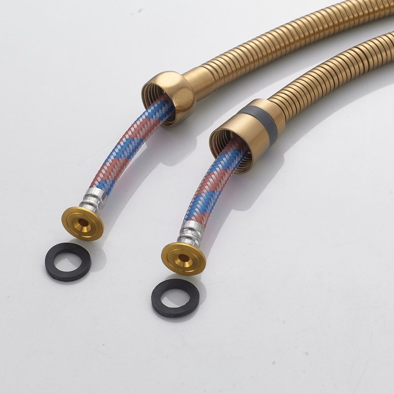 Гигиенический душ со смесителем Shevanik S127T, оружейная сталь