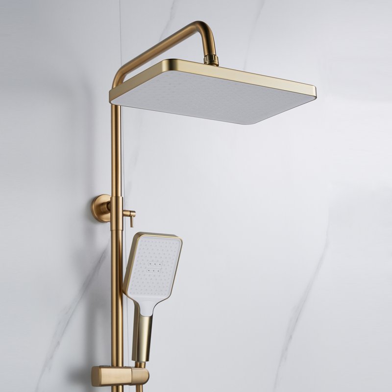 Душевая система Shevanik S9136H, черный