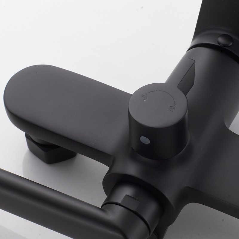 Смеситель для ванны Shevanik S4322H, черный