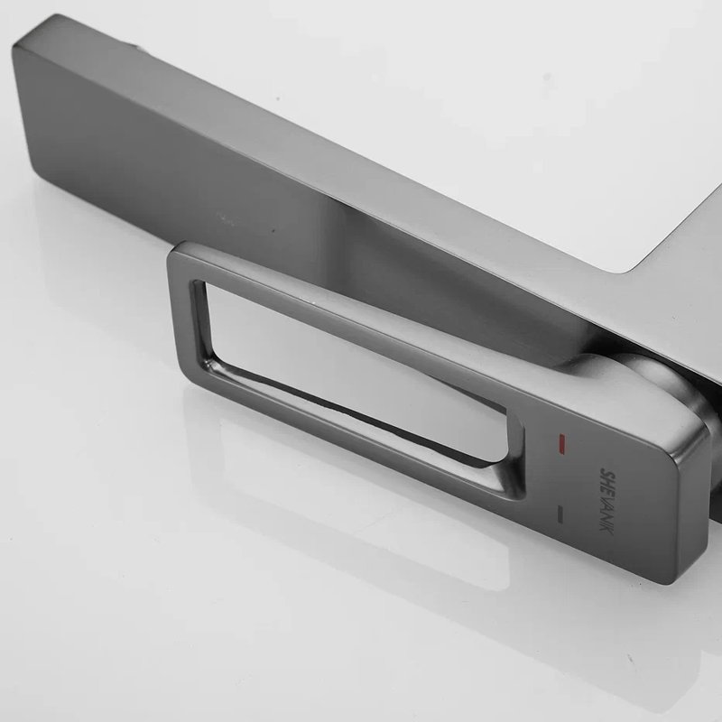 Смеситель для раковины Shevanik S6811T, оружейная сталь