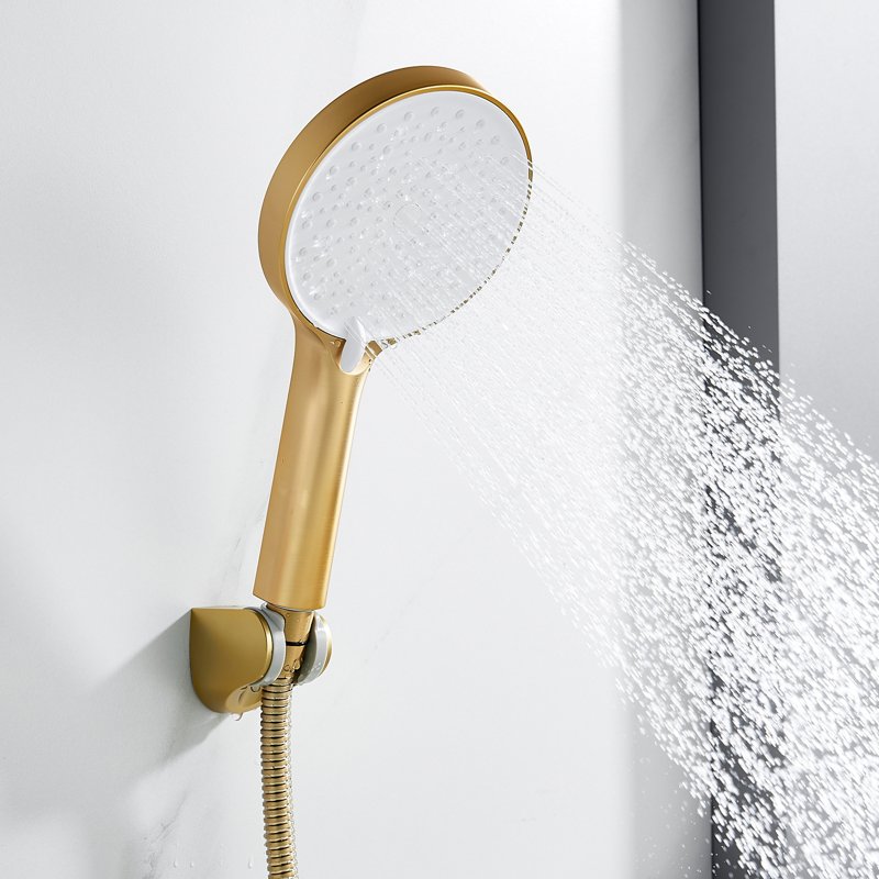 Смеситель для ванны Shevanik S4322G, золотой сатин