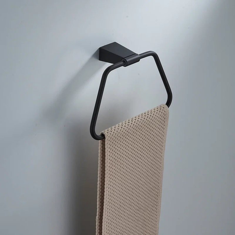 Кольцо для полотенец Shevanik SG5706H, черный