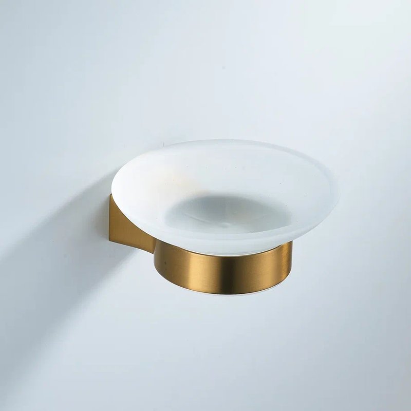 Мыльница Shevanik SG5703G, золотой сатин