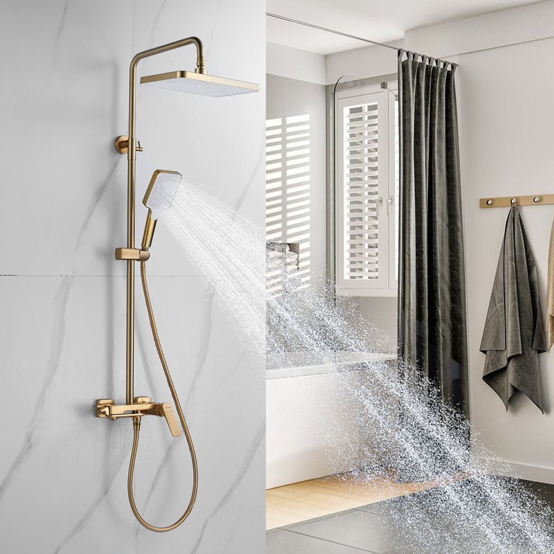 Душевая система Shevanik S8336, хром